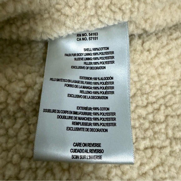 Levi’s Trucker Corduroy Sherpa Lined Jacket Men’s XL Western Cowboy 90s Y2K Tan - Picture 7 of 11